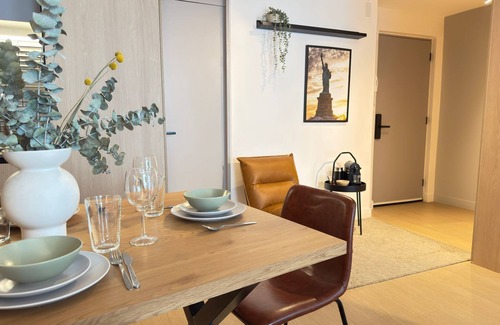 Lastarria Apartamento | HOM I LOFT Depto con Terraza Piso1 4PAX Lastarria