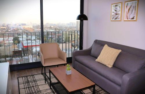 Nunoa Apartamento | HOM I Moderno Depto 1D1B a Estrenar en Nunoa