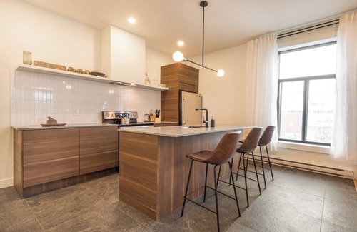 Hochelaga Apartamento | HOMA-Comfort&Style-1BR-Spacious-Natural Light-FeelHome-A/C-SelfCheckIn-Metro