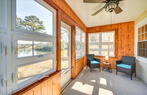Christchurch Casa | Home on Locklies Creek w/ Boat Dock & Lift!