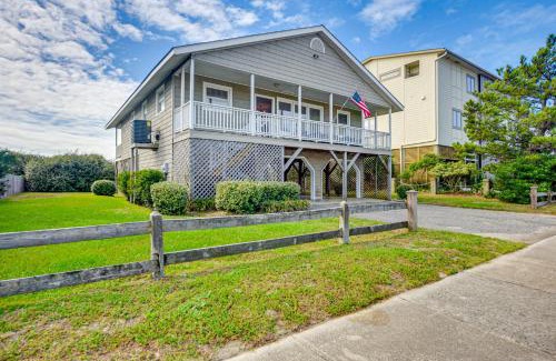 Ocean Isle Beach Casa | Home on Ocean Isle Beach with Catwalk and Deck