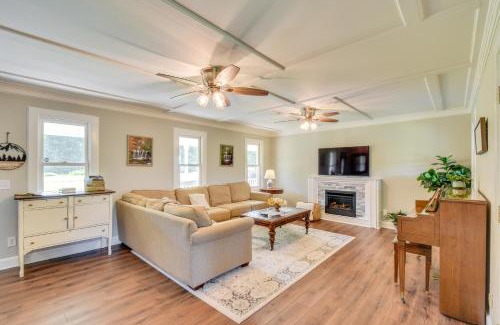 Oconee County Casa | Home with Fire Pit on 27 Acres in Walhalla!