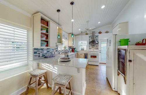 Kiska Beach Casa | Home with pool, central AC, & washer/dryer - walk minutes to beach