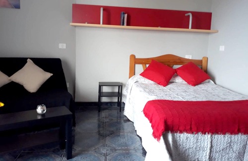 San Marcos Apartamento | Homerez - 20 m away from the beach! Beautiful studio for 2 ppl. with shared pool
