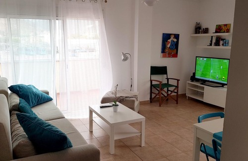 Lomo Quiebre Apartamento | Homerez - 50 m away from the beach! Appartement for 4 ppl. at Lomo Quiebre