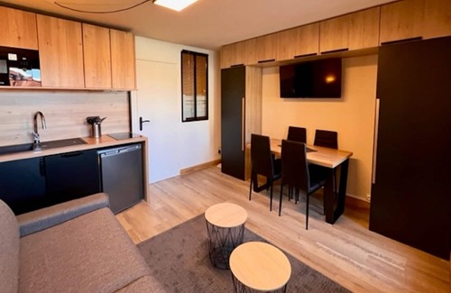 Plagne Centre Apartamento | Homerez - Apartamento a 50 m de las pistas para 4 pers. en La Plagne-Tarentaise