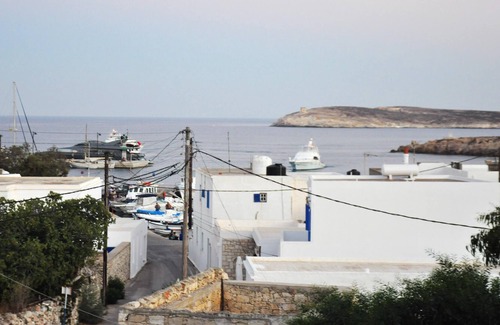 Psathi Apartamento | Homerez - Apartamento a 700 m de la playa para 6 pers. con terraza en Psathi