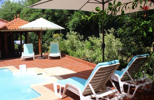 Quartier Desert Villa | Homerez - Villa a 500 m de la playa para 8 pers. con piscina, jacuzzi y terraza