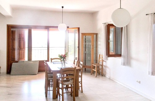 Skafidia Apartamento | Homerez - Apartamento a 2 km de la playa para 7 pers. con jardín en Agios Ilias