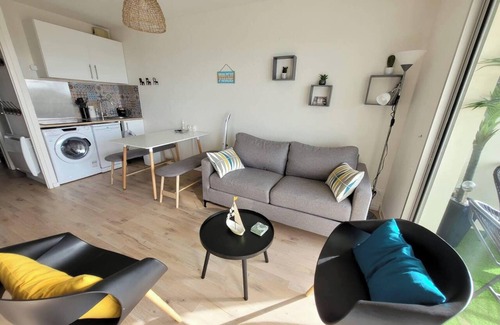 Saint-Jean-de-Monts Apartamento | Homerez - Ap - St-Jean-de-Monts, Vista Mar