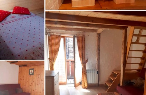 Praranger Chalet De Esquí | Homerez - Bonito chalet a la montaña para 4 pers. con balcón en Les Belleville