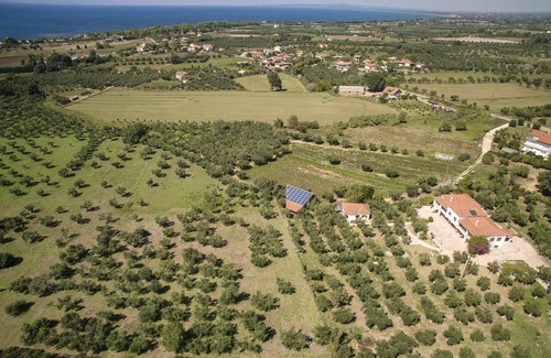 Skafidia Apartamento | Homerez - Apartamento a 2 km de la playa para 4 pers. con jardín en Pirgos