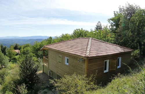 Gravieres Chalet De Esquí | Homerez - Chalet a la montaña para 6 pers. con piscina compartida en Gravières