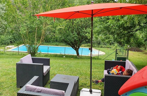 Montricoux Villa | Homerez - Grande villa para 14 pers. con piscina, terraza y balcón en Montricoux