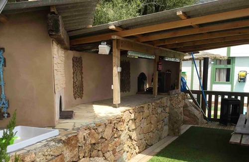Olmeto Chalet De Esquí | Homerez - Chalet a la montaña para 5 pers. con piscina y vistas al mar en Olmeto