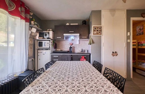 Allevard Apartamento | Homerez - Encantador Estudio de Montaña en Allevard - 30 m² con Balcón