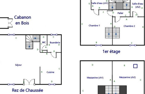 Pleven Casa | Homerez - Bonita casa a 16 km de la playa para 8 pers. con terraza en Pléven