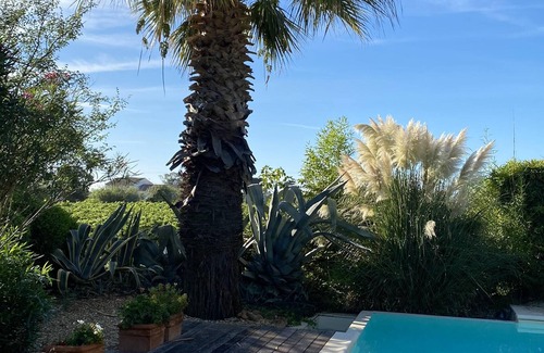 Gallician Casa | Homerez - Nice house for 6 ppl. with shared pool and terrace at Vauvert