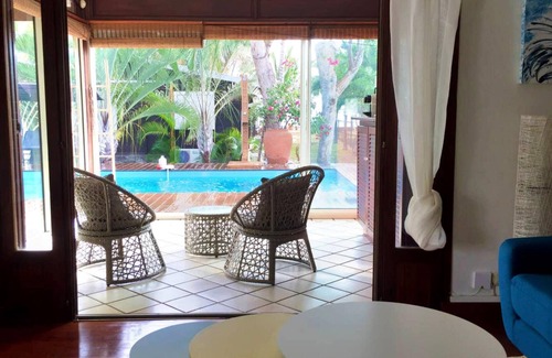 Grand Fond Villa | Homerez - Villa para 7 pers. con piscina y jardín en Saint-Gilles les Bains