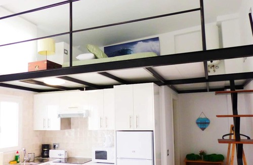 Las Arenas Apartamento | Homerez - Estudio a 4 km de la playa para 2 pers. con terraza en La Orotava