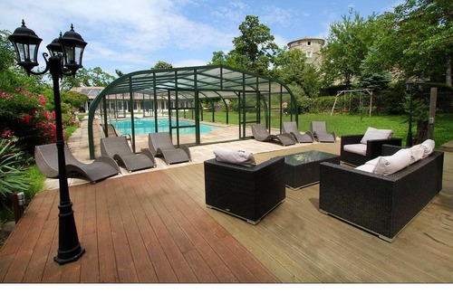 Chomerac Villa | Homerez - Grande villa para 10 pers. con piscina, jacuzzi y terraza en Chomérac