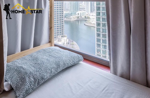 Dubai Marina Hostal | HOMESTAR, Jumeirah Beach Hostel - JBR - Pool, Beach, Metro