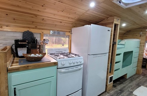 Chickamauga Casa | Homey Remodeled Bus in the Country on a Farm