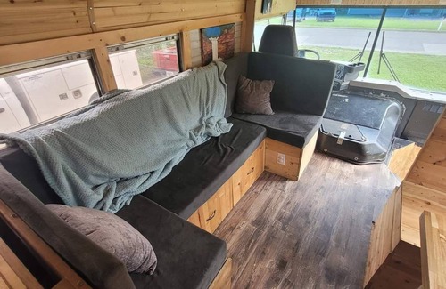 Chickamauga Casa | Homey Remodeled Bus in the Country on a Farm
