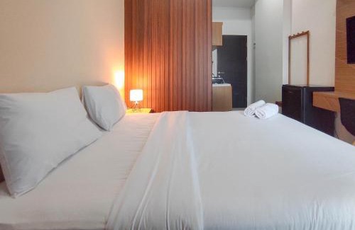 Sidoarjo Apartamento | Homey Studio with Easy Pool Access Apartment at Suncity Residence By Travelio