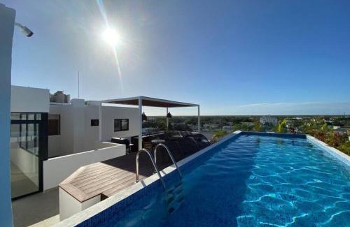 Ejidal Apartamento | Homy 2BR Apt with Pool, Gym, Terrace, BBQ, Parking
