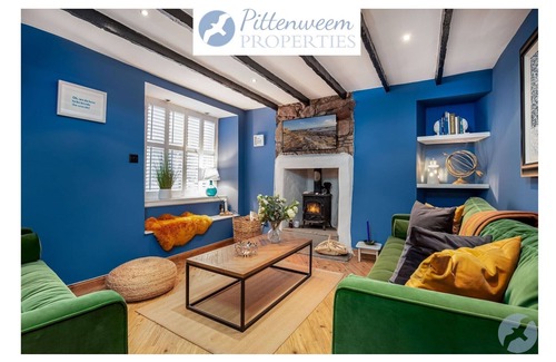 Cellardyke Cabaña | Honeybee Cottage- stunning home on Fife coast