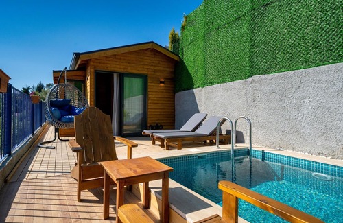 Faralya Casa | Honeymoon Bungalow with Private Pool and Sea View