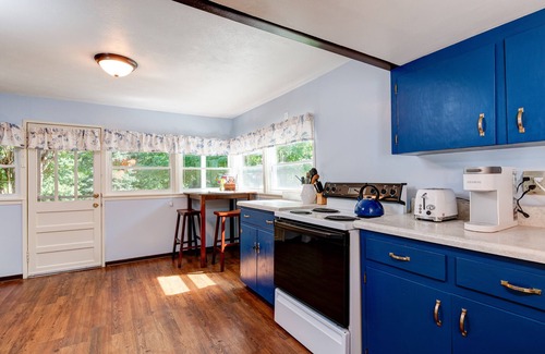 Asheville Cabaña | Honeysuckle Cottage with Mountain Views
