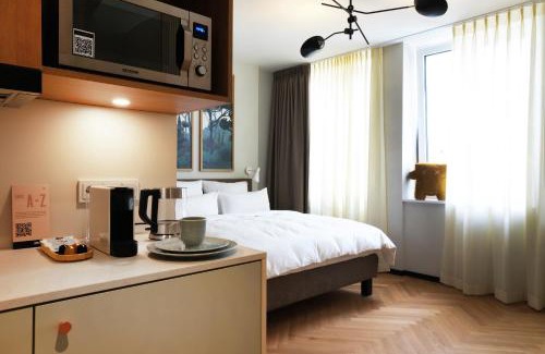 Mitte Apartamento | Hood House Kassel - volldigitales Serviced Apartment