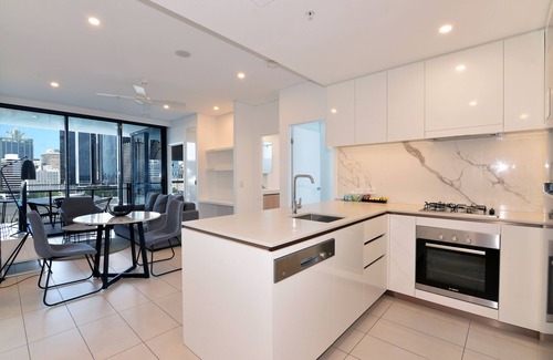 South Brisbane Apartamento | Hope Street Apartments by CLLIX