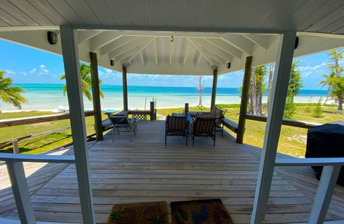 Hope Town Casa | Hope Town's Top Rental: Beachfront sunsets, AC, free boat dock, & close to town!