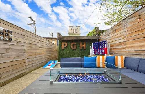 Central Northside Casa | ★HostWise Stays★ Game Lounge | Fire Pit | "Cool Vibes" | Great Location