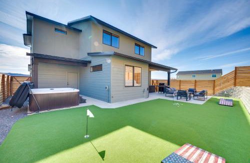 Kittitas County Casa | Hot Tub and Water Views High-End Vantage Retreat