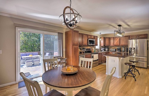 Tunkhannock Township Casa | Hot Tub, Fire Pit & Lake Access: Poconos Escape!