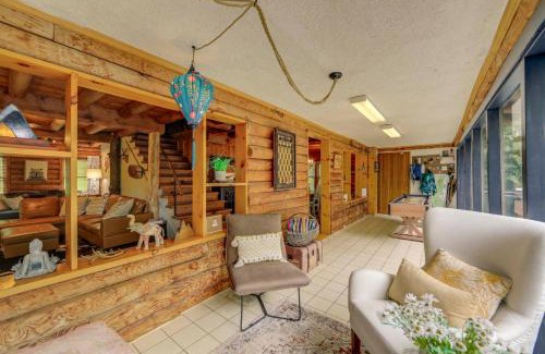 Canton Casa | Hot Tub, Fire Pit Waynesville Getaway Near Hiking