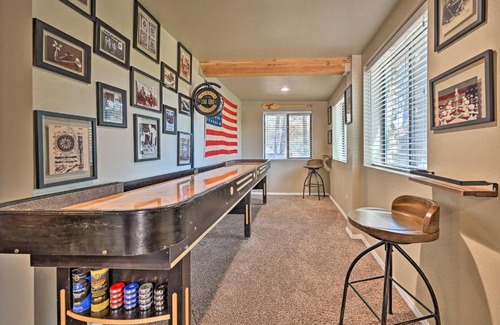 Pine Casa | Hot Tub, Game Room Dog-Friendly Pine Cabin!