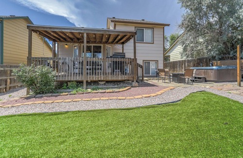 Security-Widefield Casa | Hot Tub-Pet Friendly-7 miles to Ft. Carson