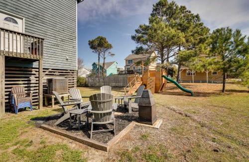 Nags Head Casa | Hot Tub, Pirate Fort and Fire Pit Outer Banks Home!