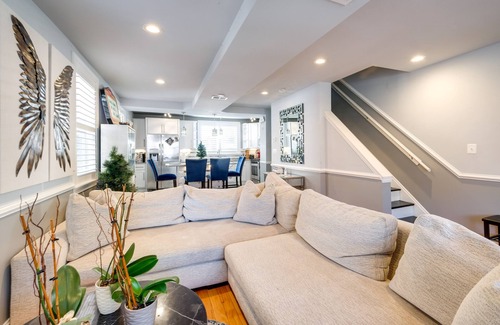 Washington Casa | Hot Tub & Rooftop Game Room: Unique Home in DC