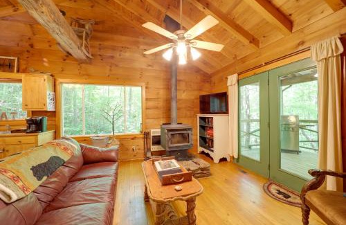 Vein Mountain Casa | Hot Tub Soaks and Fireside Relaxation! Marion Cabin