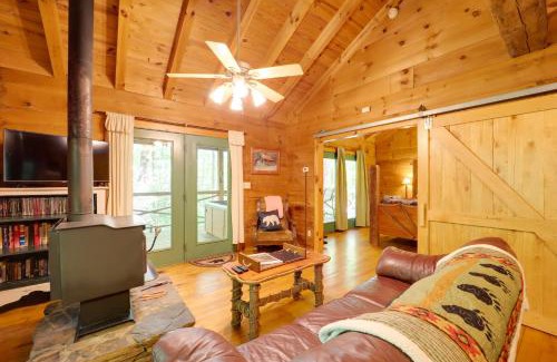 Vein Mountain Casa | Hot Tub Soaks and Fireside Relaxation! Marion Cabin