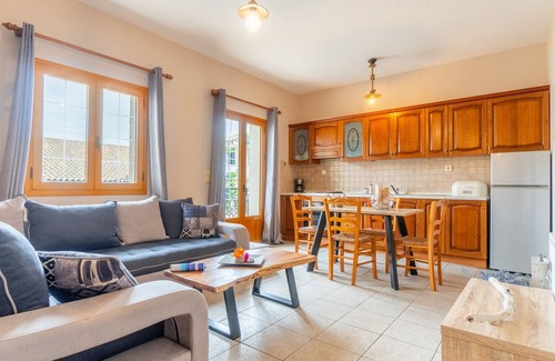 Gaios Apartamento | Hotel Apartamento "Kefalonia" con vistas al mar, jardín y Wi-Fi