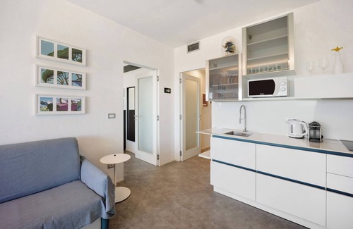 Sanremo Apartamento | Hotel Apartamento Modus Vivendi Trilocale Deluxe con vistas al mar y Wi-Fi