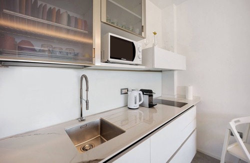 Sanremo Apartamento | Hotel Apartamento Modus Vivendi Trilocale Deluxe con vistas al mar y Wi-Fi