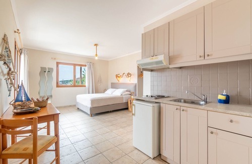 Gaios Apartamento | Apartahotel "Paxos" con vistas al mar, jardín y Wi-Fi